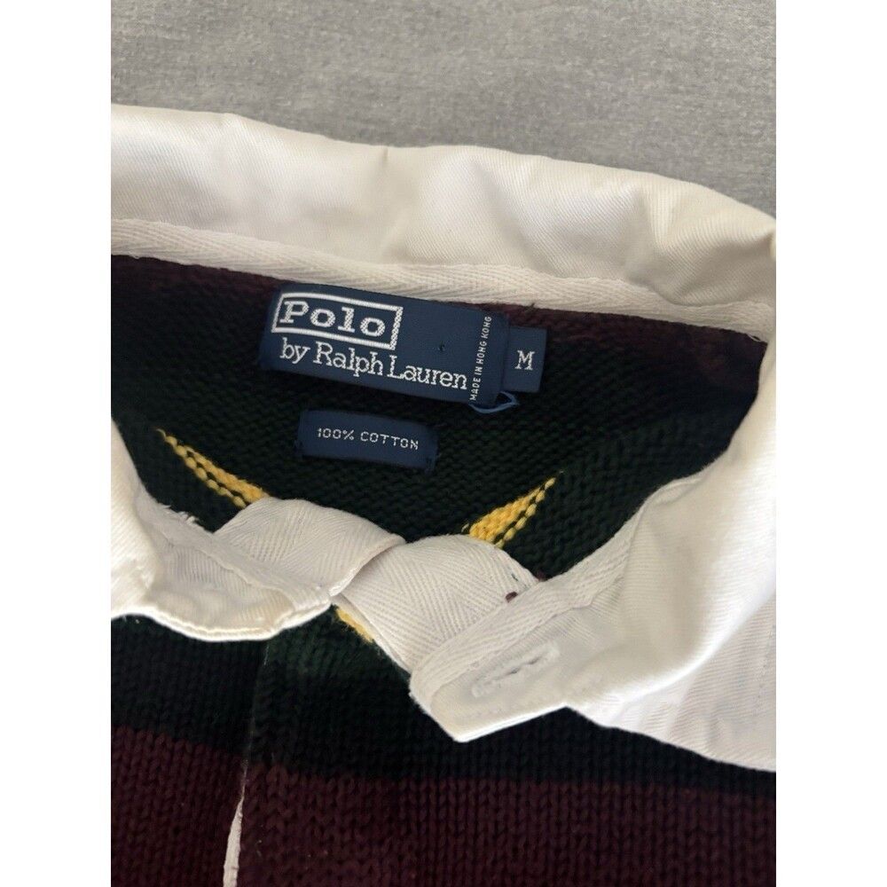 Polo Ralph Lauren Vintage Knit Sweater Rugby - Picture 3 of 5